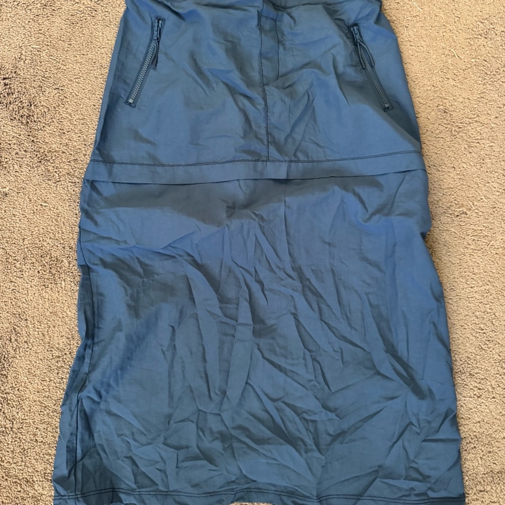 Blue Women's Cargo Skirt